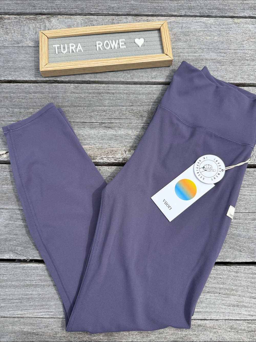 Vuori AllTheFeels Legging Cosmic Purple Women's Large (L) NWT 💜✨